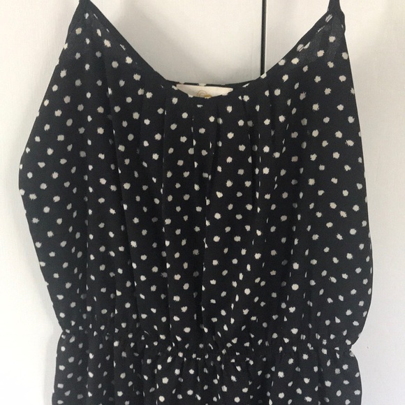 Polka dot spaghetti strap dress - Picture 2 of 4
